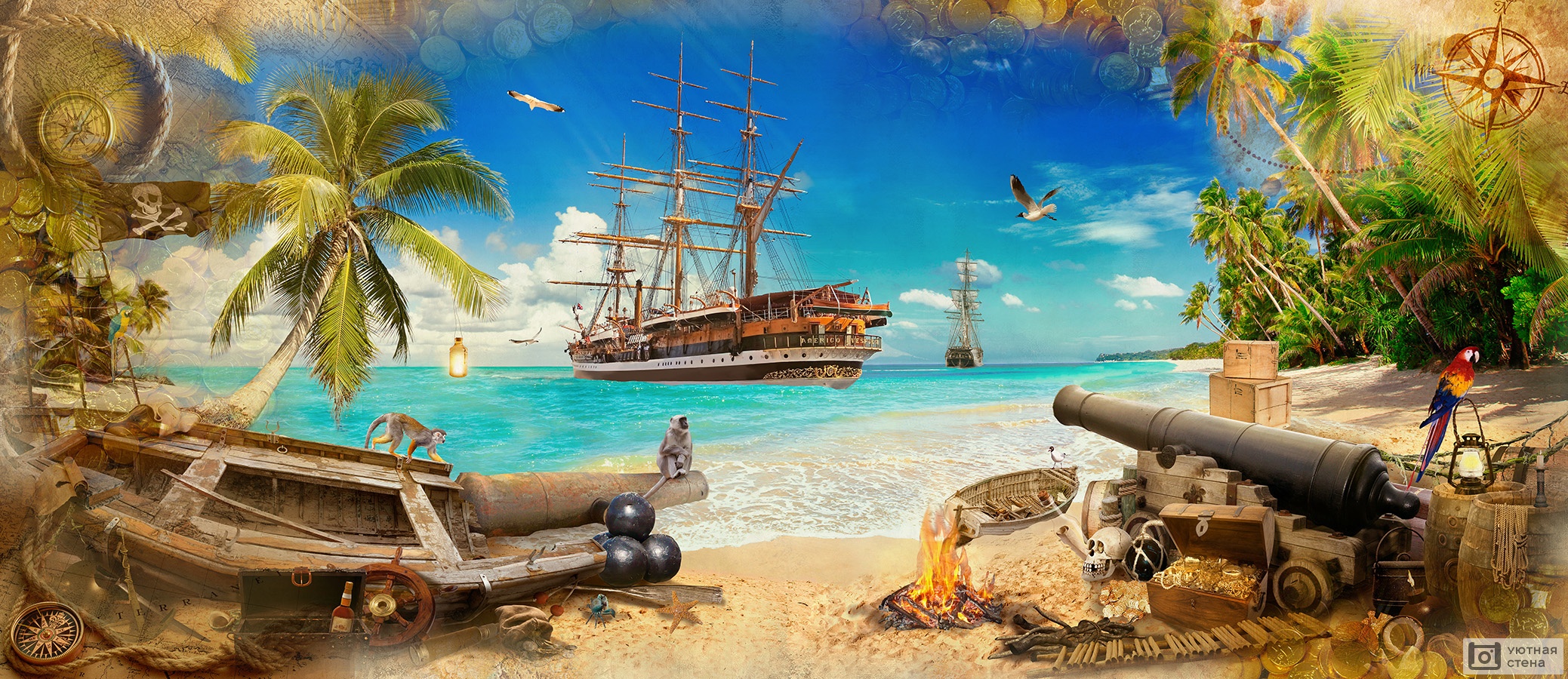 пиратский остров